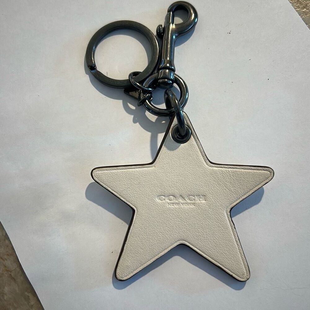 COACH Star Keychain - Picture 2 of 4